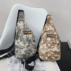 Men's Camouflage Chest Bag Outdoor Casual Crossbody Bag