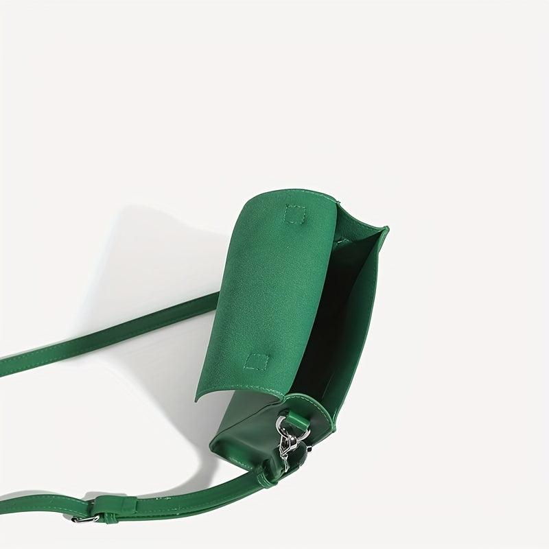Men's Japanese Retro Crossbody Bag Work PU Messenger Bag