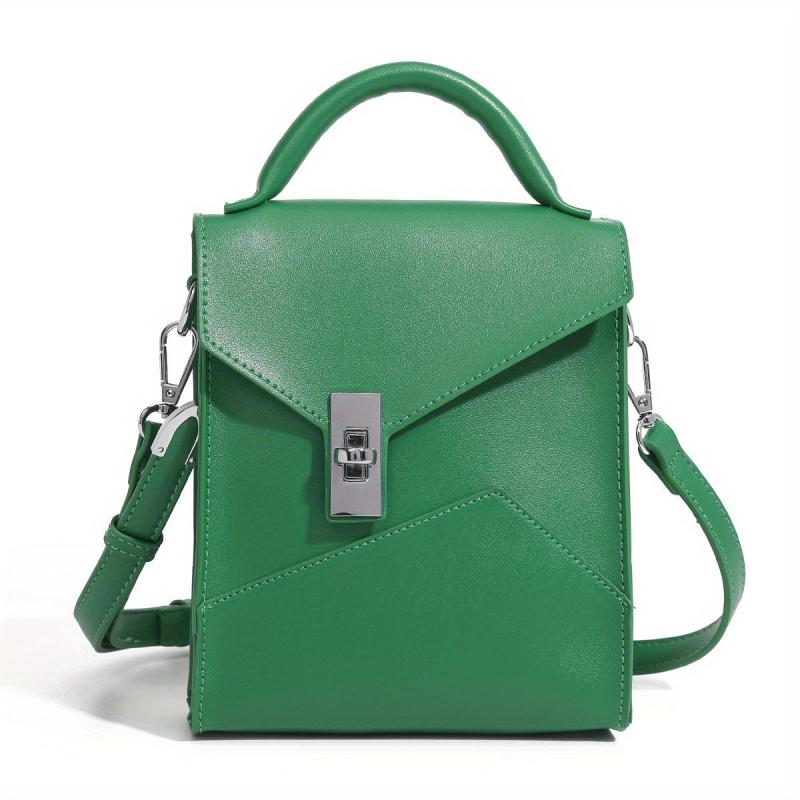Men's Japanese Retro Crossbody Bag Work PU Messenger Bag