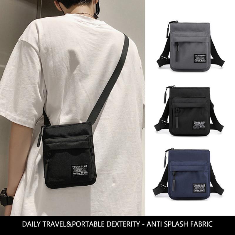 Men's Casual Nylon Shoulder Bag Cycling Sport Crossbody Bag