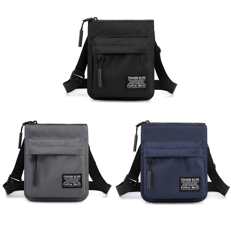 Men's Casual Nylon Shoulder Bag Cycling Sport Crossbody Bag