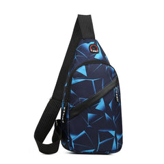 Men's Lightweight Crossbody Chest Sports Bag