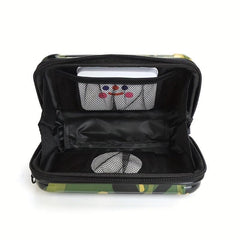 Camouflage ABS Hard Shell Crossbody Shoulder Bag