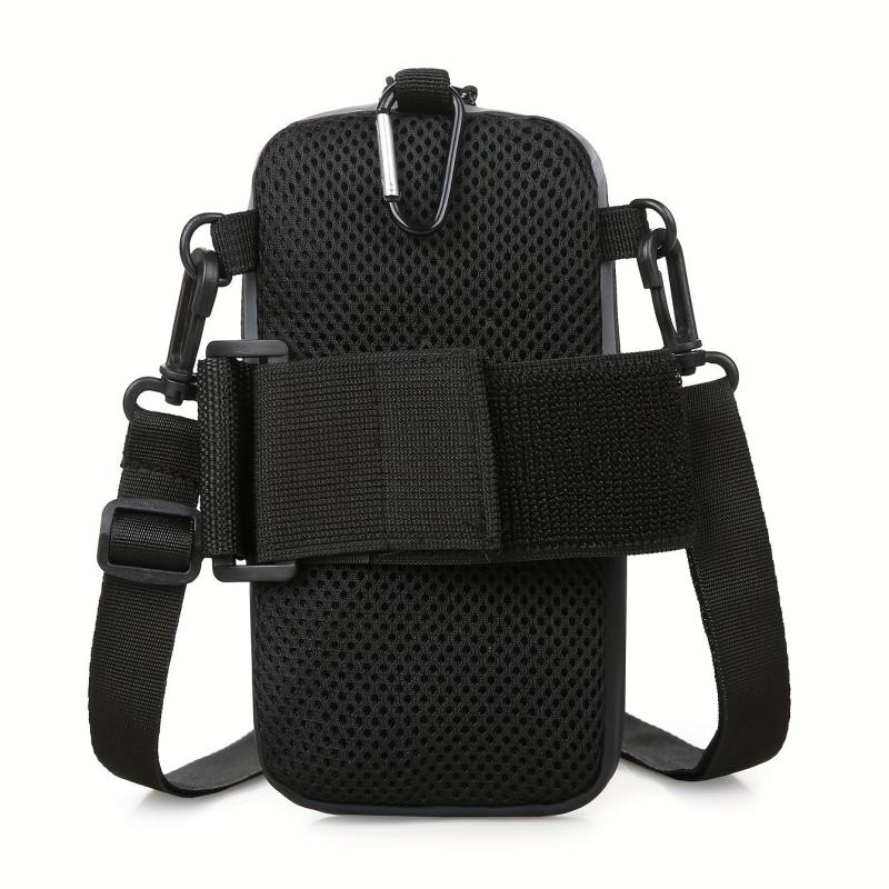 Men's Nylon Crossbody Bag Arm Bag Multifunction Shoulder Bag Mobile Phone Pouch