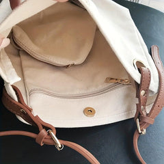 Letter Print Shoulder Bag Crossbody Handbag