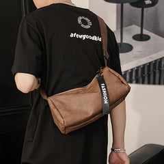 Men's Lightweight Round Crossbody Bag