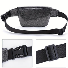 Summer Glitter Niche Waist Bag Lightweight Waterproof Chest Bag
