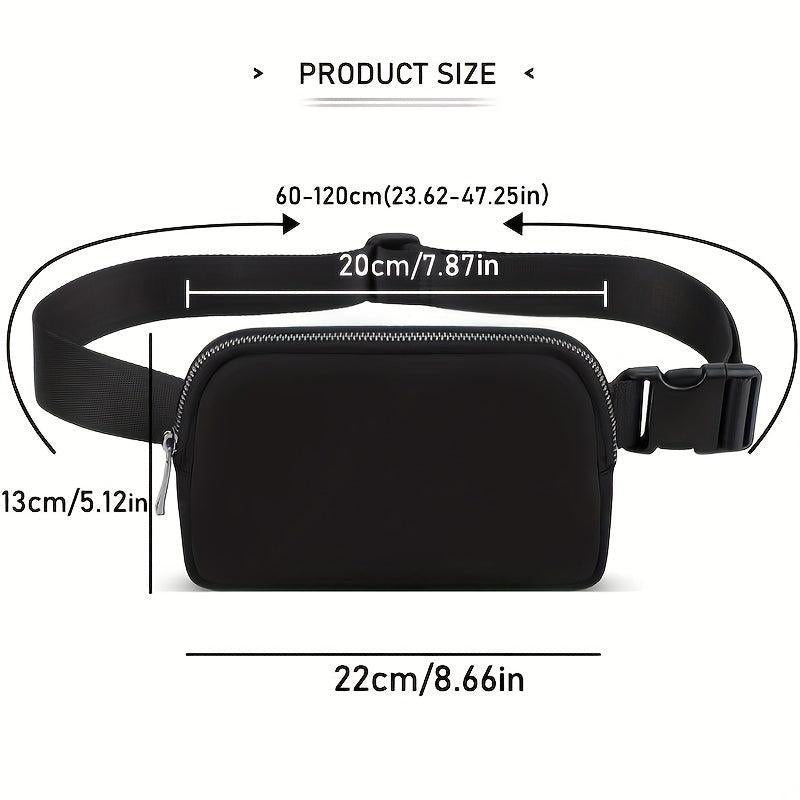 Casual Belt Bag For Man Chest Bag Nylon Waterproof Waist Bags