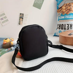 Funny Expressions Mini Crossbody Bag Messenger Wallet for School Work Travel