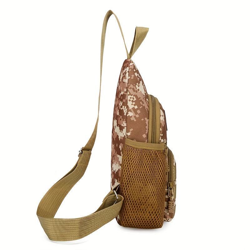 Camouflage Tactical Shoulder Bag Watter Bottle Storage