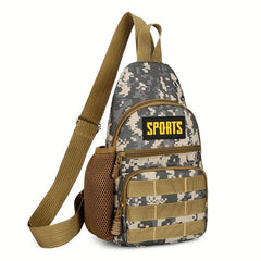 Camouflage Tactical Shoulder Bag Watter Bottle Storage
