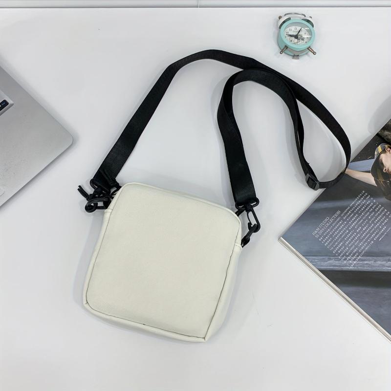 Men's Casual Crossbody Bag Nylon Shoulder Bag For Travel Work Business