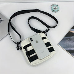 Men's Casual Crossbody Bag Nylon Shoulder Bag For Travel Work Business