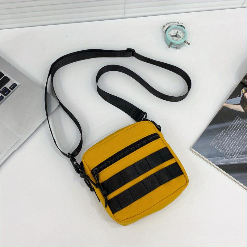 Men's Casual Crossbody Bag Nylon Shoulder Bag For Travel Work Business