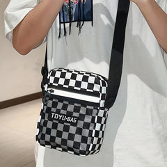 Men's Mini Messenger Bag Casual Satchel Mobile Phone Crossbody