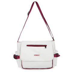 Nylon Crossbody Bag Large Capacity Shoulder Bag Hiking Travel Messenger Bag
