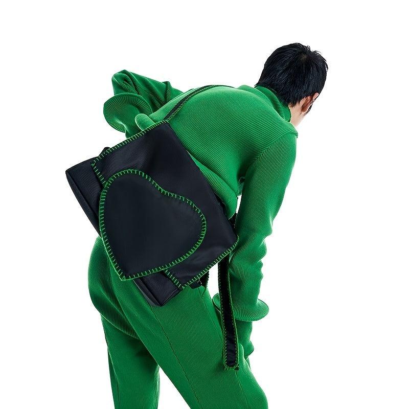 Y2K Heart Shape Crossbody Chest Bag Large Capacity Shoulder Sling Bag
