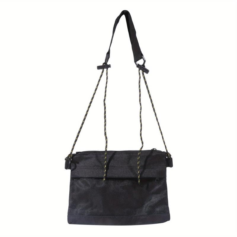 Men's Two Tone Canvas Satchel Bag Casual Shoulder Bag