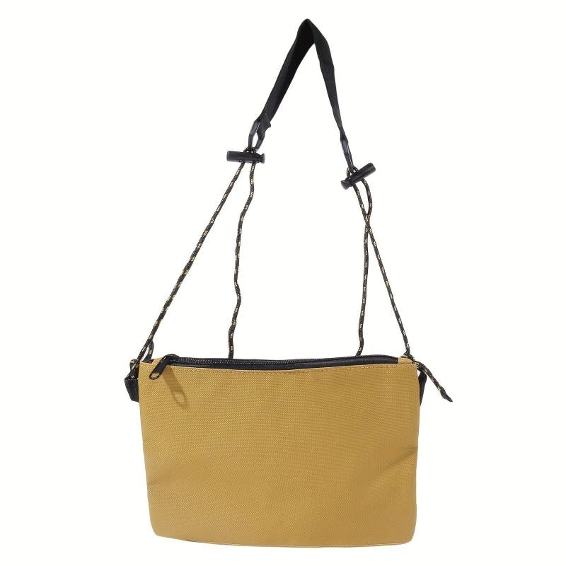 Men's Two Tone Canvas Satchel Bag Casual Shoulder Bag
