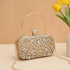 Rhinestone Clutch Bag Evening Shoulder Bag for Party