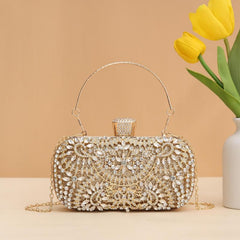 Rhinestone Clutch Bag Evening Shoulder Bag for Party