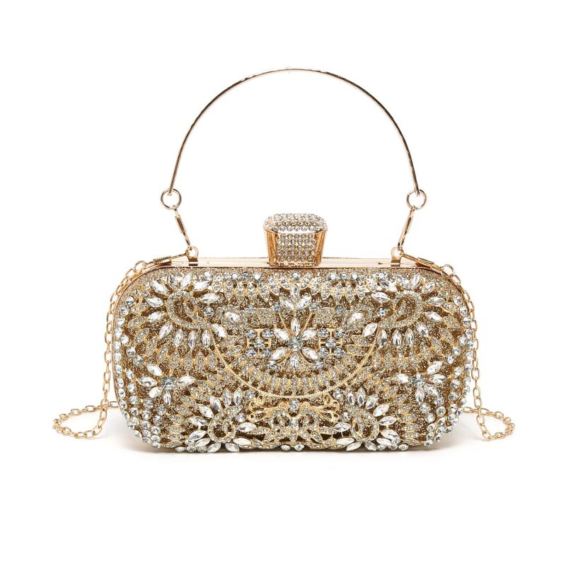 Rhinestone Clutch Bag Evening Shoulder Bag for Party
