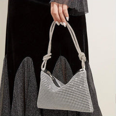 Glitter Shoulder Bag for Cocktail Party Clutch
