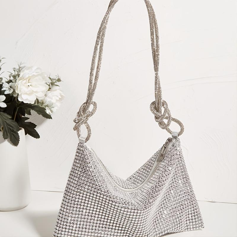 Glitter Shoulder Bag for Cocktail Party Clutch