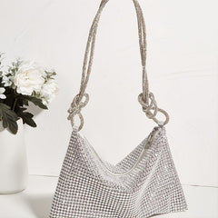 Glitter Shoulder Bag for Cocktail Party Clutch