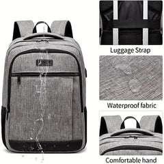 Large Capacity Travel Backpack Lightweight Schoolbag
