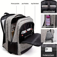 Large Capacity Travel Backpack Lightweight Schoolbag