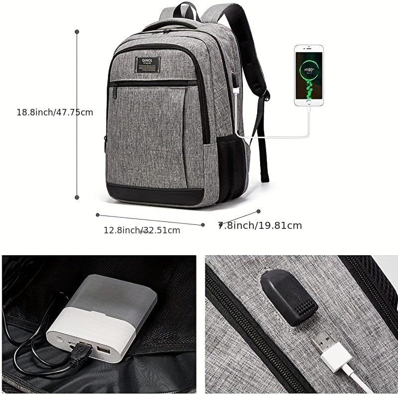 Large Capacity Travel Backpack Lightweight Schoolbag