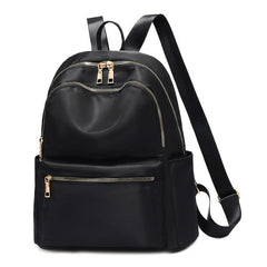 Trendy Metal Zip Lock Backpack