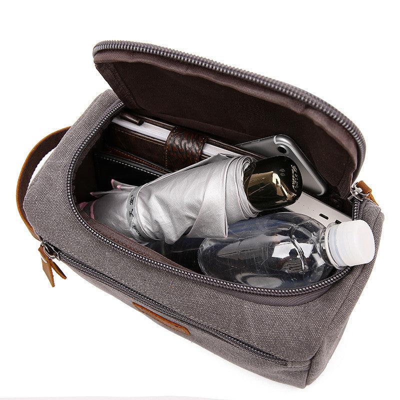 Functional Travel Toiletry Bag for Men and Women - Business Trip Storage