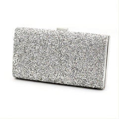 Rhinestone Chain Clutch Evening Bag for Party