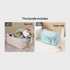 Waterproof Cosmetics Storage Bag Large Capacity Travel Toiletry Bag