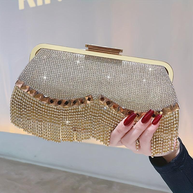 Rhinestone Evening Clutch Bag for Wedding Prom