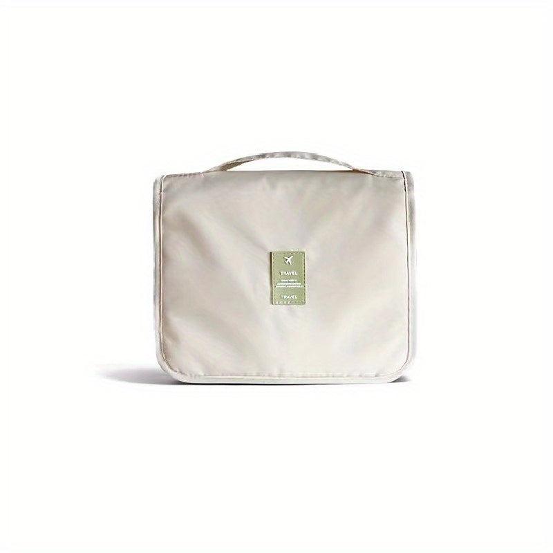 Oxford Cloth Travel Makeup Bag with Hook
