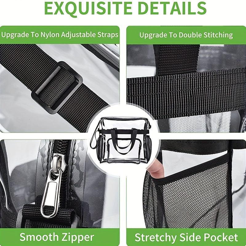 Transparent PVC Tote Bag Waterproof Beach Bag
