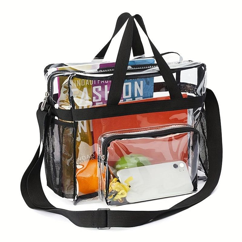 Transparent PVC Tote Bag Waterproof Beach Bag