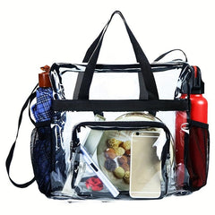 Transparent PVC Tote Bag Waterproof Beach Bag