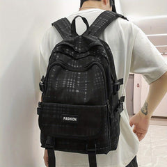 Men's Casual Large Capacity Travel Backpack Student Schoolbag