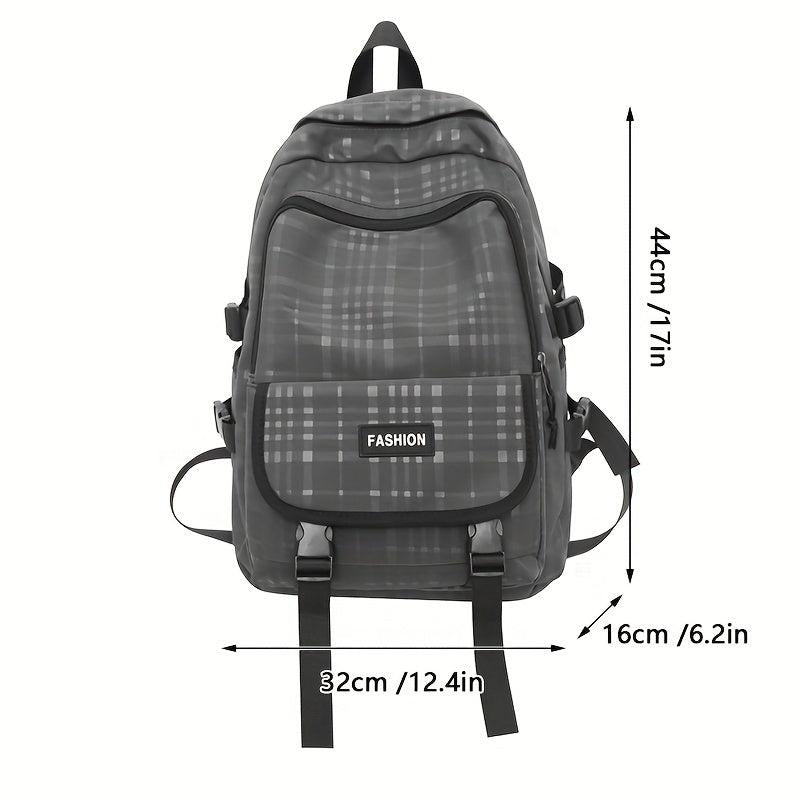 Men's Casual Large Capacity Travel Backpack Student Schoolbag