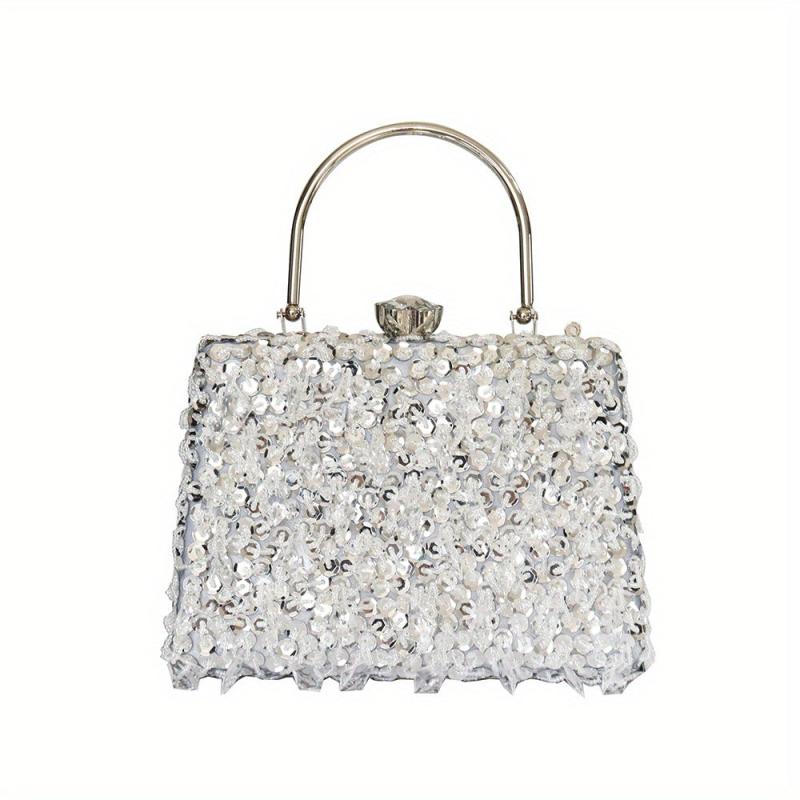 Rhinestone Evening Handbag Glitter Dinner Purse for Wedding Party Prom
