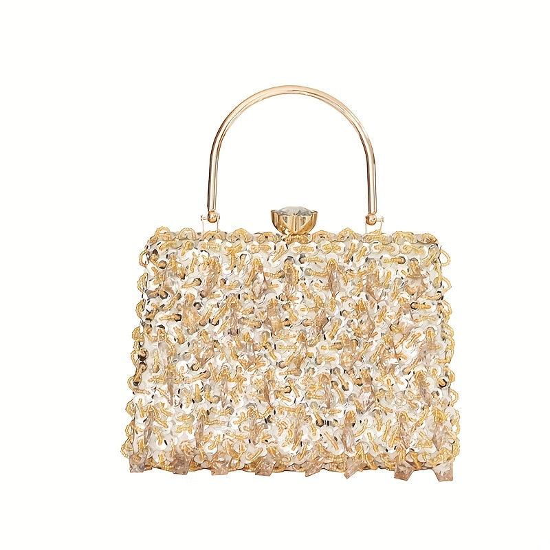 Rhinestone Evening Handbag Glitter Dinner Purse for Wedding Party Prom