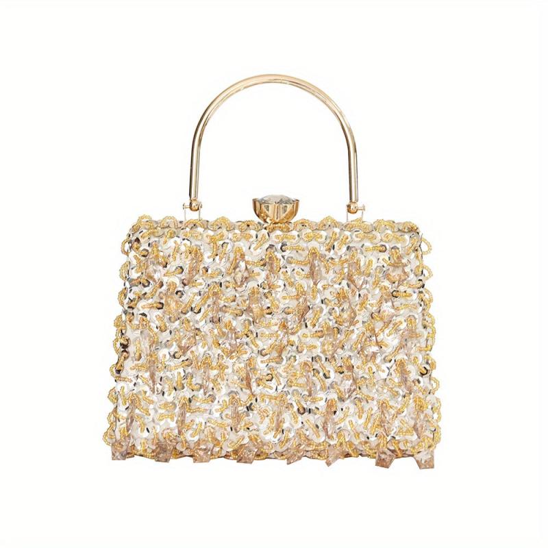 Rhinestone Evening Handbag Glitter Dinner Purse for Wedding Party Prom