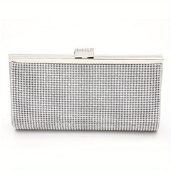 Glitter Rhinestone Evening Bag Dinner Clutch Purse Banquet Handbag