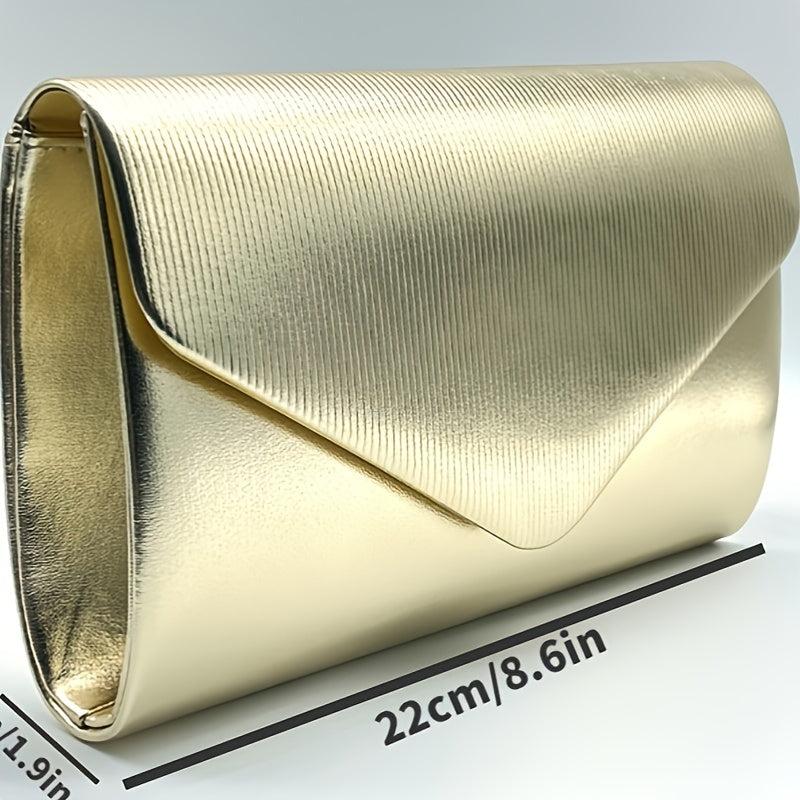 Square Evening Bag For Party Women's Banquet Bag Solid Classic