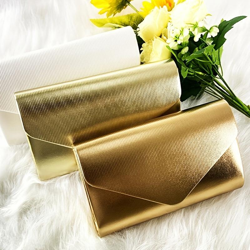 Square Evening Bag For Party Women's Banquet Bag Solid Classic