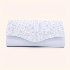 Stylish Rhinestone Clutch Wallet for Women's Evening Party